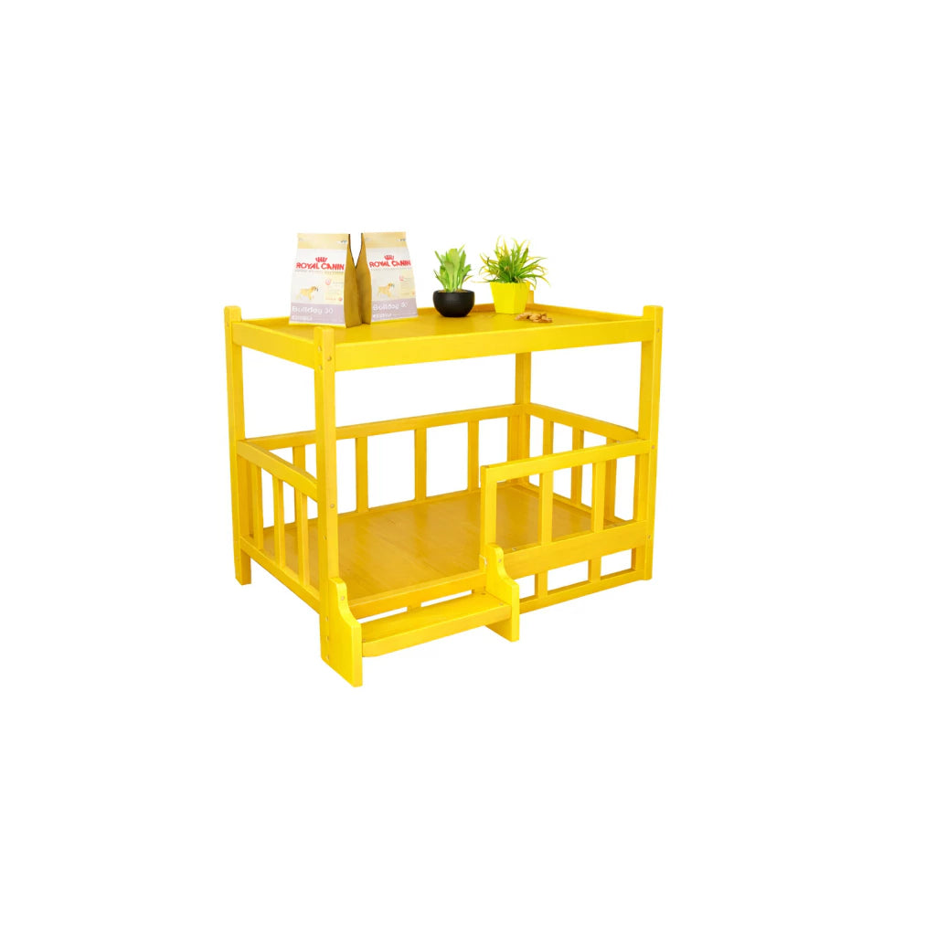 Mesa de Cabeceira Organizador em Madeira Compacta para Cachorro e Gato MultiPet Homey™