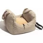 Cama Automotiva Lavável Antiderrapante Desmontável para Cachorro e Gato com Guia de Segurança RideNest™