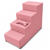 Escada 4 Degraus 60cm Antiderrapante para Cachorro e Gato Acesso à Cama e Sofá Snouty™