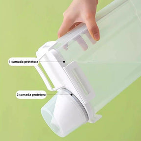 Tanque Hermético para Ração 1.8L, 2.5L e 3.0L – Lupzy™ | Alimentos Sempre Frescos e Protegidos