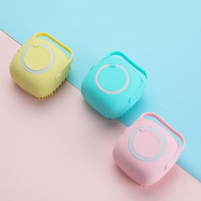 Esponja de Silicone com Dispenser para Shampoo - Snouty™ | Exclusivo da ForPatas