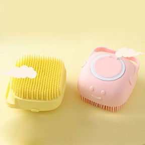 Esponja de Silicone com Dispenser para Shampoo - Snouty™ | Exclusivo da ForPatas