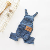 Macacão Jeans - Snouty™ | Exclusivo da ForPatas