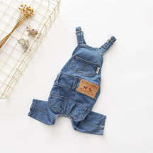 Macacão Jeans - Snouty™ | Exclusivo da ForPatas