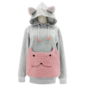 Moletom Canguru Pelúcia - Snouty™ | Exclusivo da ForPatas