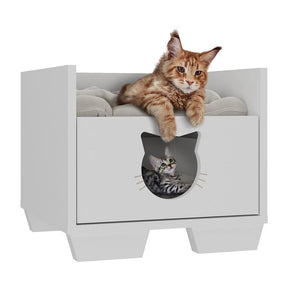 Cama para Gato com Gaveta Organizadora e Design Moderno Multimóveis™