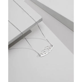 Colar Feminino em Prata 925 com Pingente de Cachorro e Gato – Lupzy™ | Amor Pet Eterno