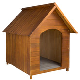Casa de Madeira Impermeabilizada Eco Friendly para Cachorro do Tamanho 1 ao 6 Woodog™