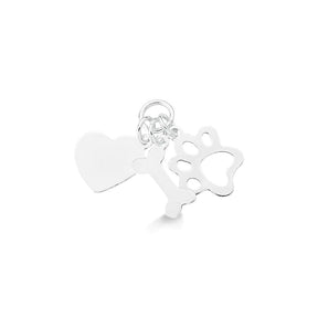 Colar Patuá Amor por Cachorro em Prata 925 – Lupzy™ | Símbolos de Amor Pet