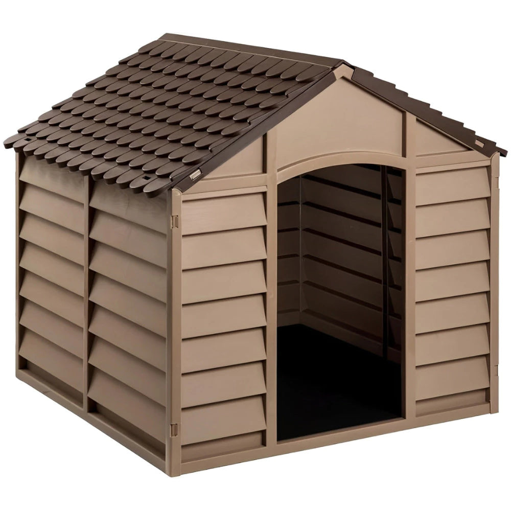 Casinha Pet Plástico com Proteção UV Impermeável para Cachorro e Gato até 25kg Starplast™