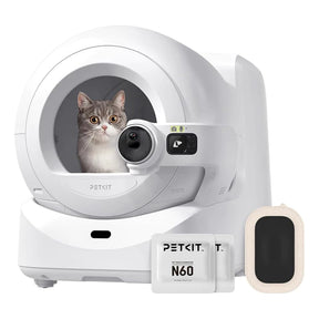 Caixa de Areia Automática Inteligente com Câmera IA e App para Gatos PETKIT PUROBOT ULTRA