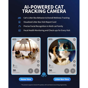 Caixa de Areia Automática Inteligente com Câmera IA e App para Gatos PETKIT PUROBOT ULTRA
