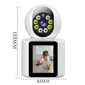 Câmera de Segurança Wi-Fi 1080P com Vídeo e Áudio Bidirecional – PetVision™