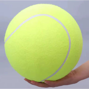 Bola Gigante 24cm Resistente para Cachorro Brinquedo de Tênis para Cães Médios e Grandes Bouncy™ - Bola Gigante 24cm