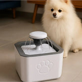 Bebedouro Fonte Automática 2,5L com Filtro Tripla Ação para Cachorro e Gato AquaFlow™