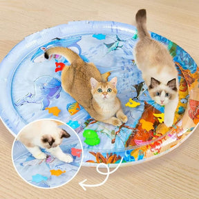 Tapete de Água para Pets Sensorial Interativo - Woofline™ | Exclusivo da ForPatas